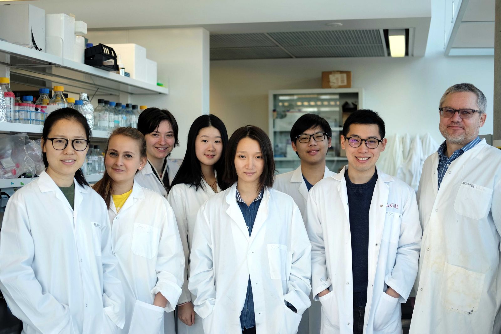 Members of the Gehring laboratory at McGill University.