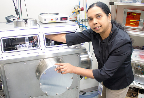 Dr. Chithra Karunakaran, CLS staff scientist.