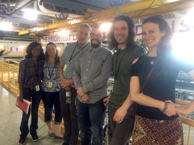 Part of the research team at CLS (left to right): Fardausi (Shathi) Akhter, Jamille McLeod (ECCC), Bruce Pauli (ECCC), Peter Blanchard (CLS), Landon McPhee (ECCC), and Catherine Soos (ECCC)