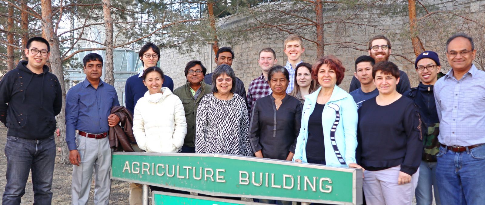 The Karen Tanino research group at the University of Saskatchewan.