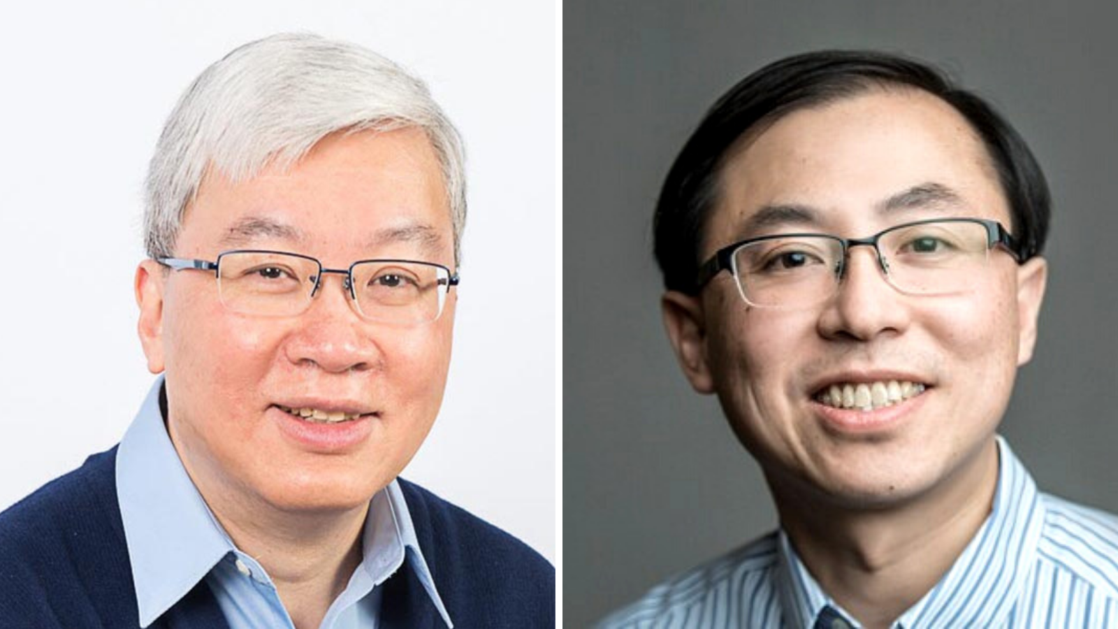 Dr. Sui-lam Wong (left) and Dr. Kenneth Ng (right).