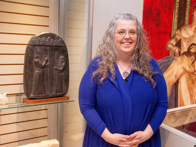 Dr. Tracene Harvey (PhD) is director and curator at USask's Museum of Antiquities. (Photo: Chris Putnam)