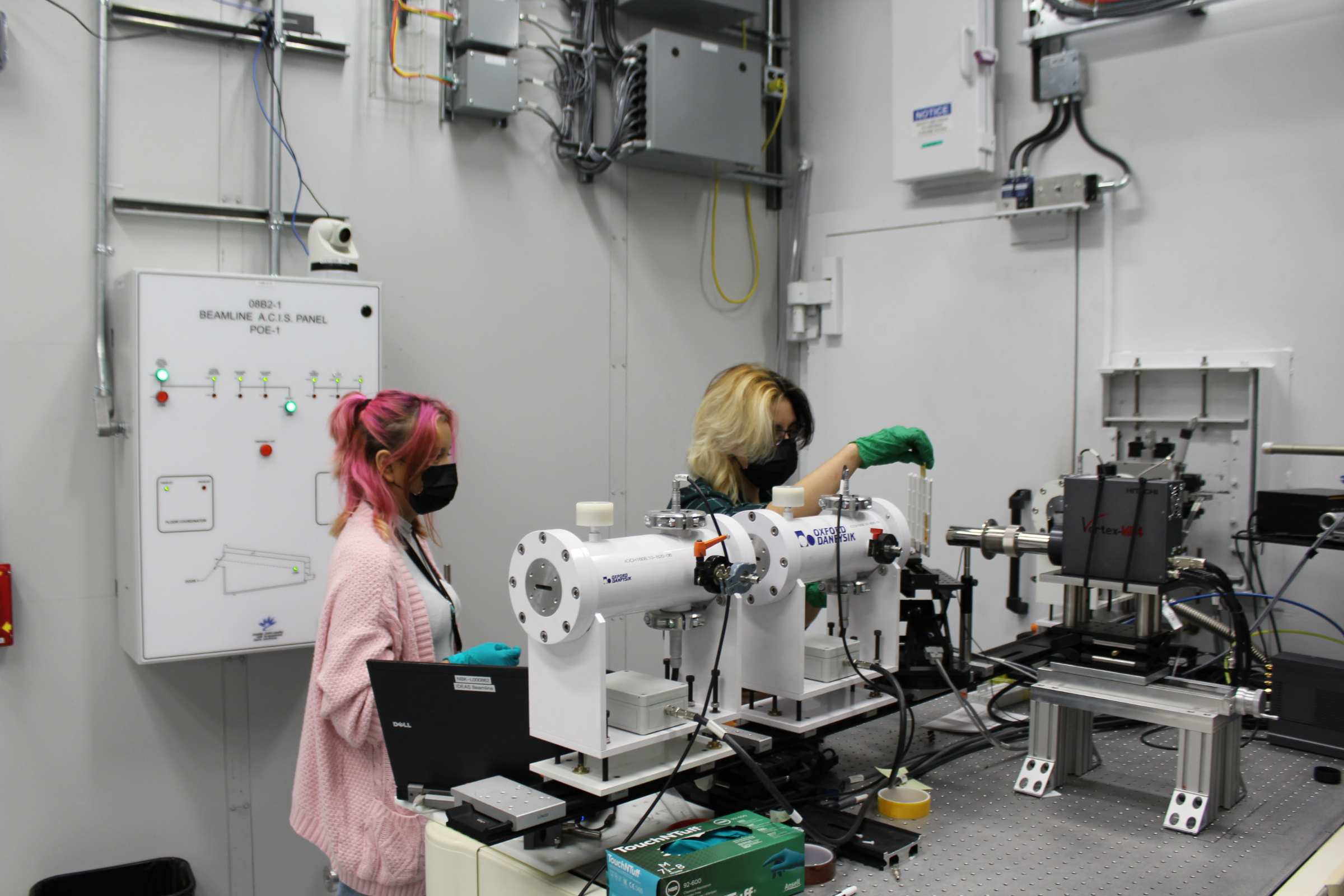 Students from Carry the Kettle Nakoda Nation using science to help