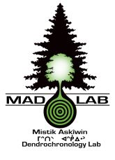 The TREE Program is a full partnership between CLS Education and the Mistik Askîwin Dendrochronology Laboratory (MAD Lab; logo in image).