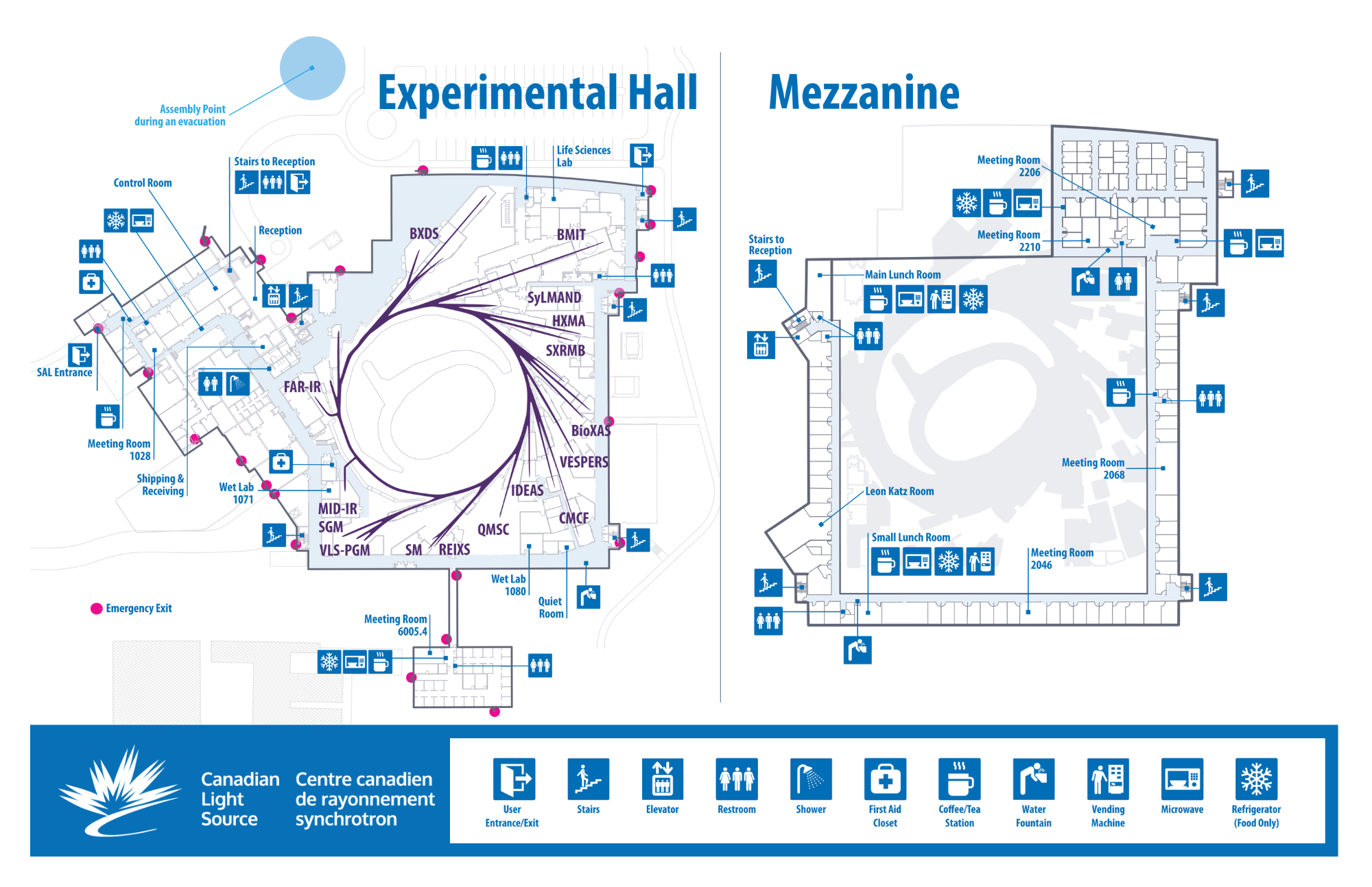 CLS Facility Map